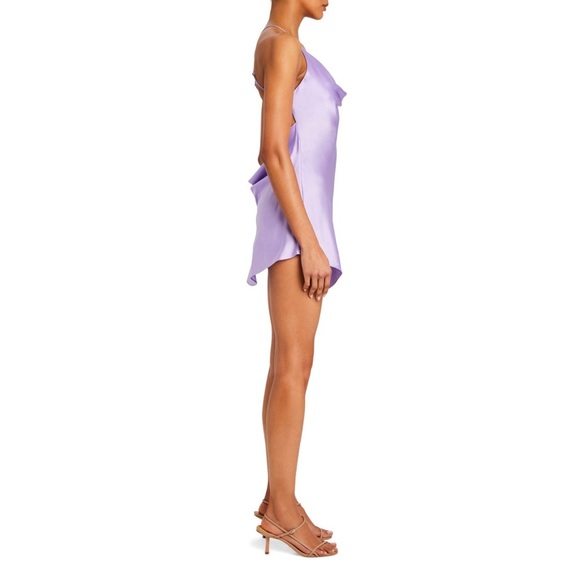 SER.O.YA Lavender Pracilla Silk Mini Dress - Picture 3 of 7